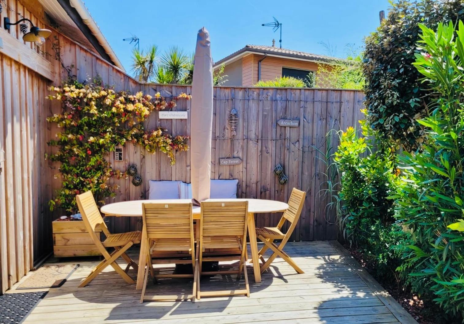 Cocon Entre Presqu'Ile Du Cap Ferret Et Plages Oceanes - Terrasse - 1 Velo Gratuit Ares Exterior photo